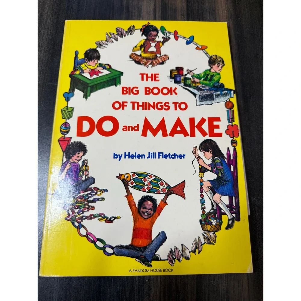 The Big Book of Things to Do and Make by Helen Jill Fletcher 1961 Crafts‎